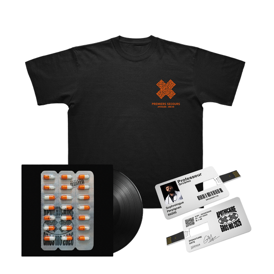 PACK T-SHIRT + LP + CARTE USB
