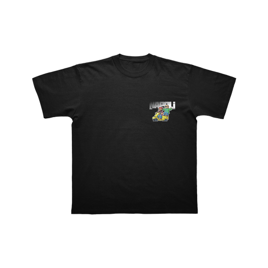 T-SHIRT NOIR "NAPOLI"