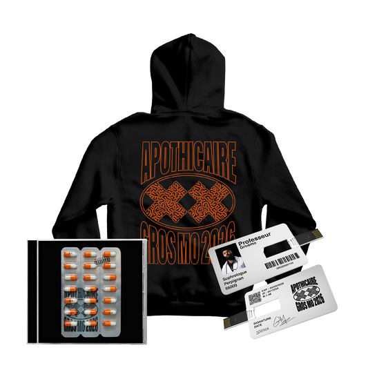 PACK HOODIE + CD + CARTE USB